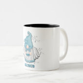 Tasse 2 Couleurs SYMBOLE Zodiaque Cute Taurus Gnome (Devant droit)