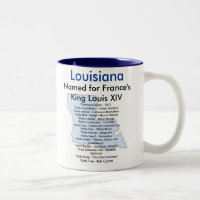 Symboles et carte de la Louisiane