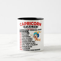 Sympathique Capricorne Zodiaque Signal nutritionne