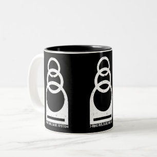 Tasse 2 Couleurs Système de déverrouillage à 3 anneaux désorganisé