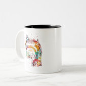 Tasse 2 Couleurs Système respiratoire (Devant gauche)