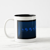 Tasse 2 Couleurs Système solaire (Gauche)