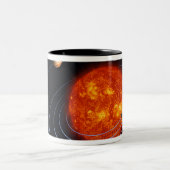 Tasse 2 Couleurs Système solaire 8 (Centre)