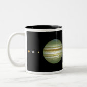 Tasse 2 Couleurs Système solaire ~ Vue longue (Gauche)