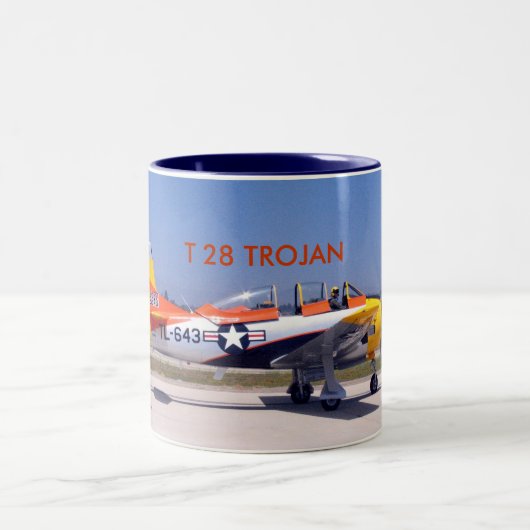 TASSE 2 COULEURS T28, TROJAN DE T 28 (Centre)