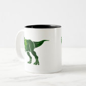 Tasse 2 Couleurs T-Rex (Devant gauche)