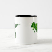 Tasse 2 Couleurs T-Rex (Centre)
