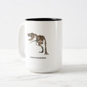 Tasse 2 Couleurs T Rex (Devant gauche)
