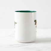 Tasse 2 Couleurs T-Rex de Jésus (Centre)