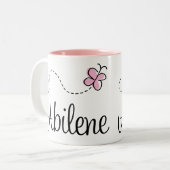 Tasse 2 Couleurs T-shirt d'Abilene le Texas (Devant gauche)