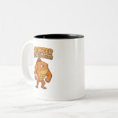 Tasse 2 Couleurs T-Shirt De Poisson Gym Funny (Devant gauche)