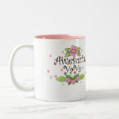 Tasse 2 Couleurs T-shirt impressionnant de YaYa (Gauche)