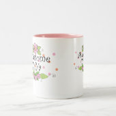 Tasse 2 Couleurs T-shirt impressionnant de YaYa (Centre)