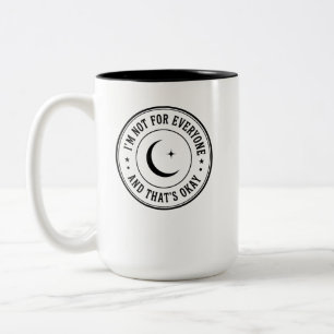 Tasse 2 Couleurs T-Shirt « Je ne suis pas pour tout le monde » – Ba
