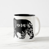 Tasse 2 Couleurs T-shirt Nana Bear (Devant droit)