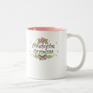 Tasse 2 Couleurs T-shirt Super Mémé