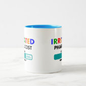 Tasse 2 Couleurs T-shirts drôle de chargement de pharmacien (Centre)