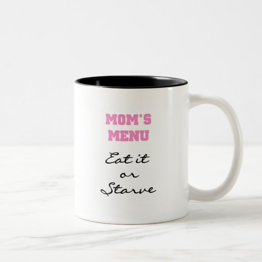 Tasse 2 Couleurs T-shirts et cadeaux à la carte de maman (Droit)