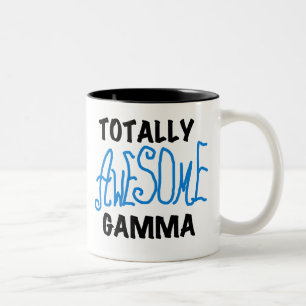 Tasse 2 Couleurs T-shirts et cadeaux bleus gamma totalement