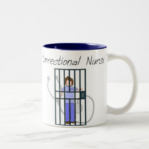 Tasse 2 Couleurs T-shirts et cadeaux correctionnels d'infirmière