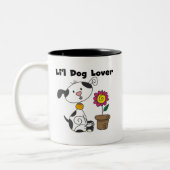 Tasse 2 Couleurs T-shirts et cadeaux d'amoureux des chiens de (Gauche)