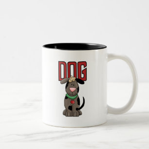 Tasse 2 Couleurs T-shirts et cadeaux de chien