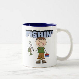 Tasse 2 Couleurs T-shirts et cadeaux de garçon de Fishin