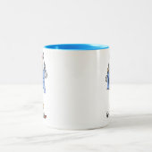 Tasse 2 Couleurs T-shirts et cadeaux d'écrou de tricot (Centre)