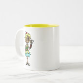 Tasse 2 Couleurs T-shirts et cadeaux Messy Cook (Devant gauche)