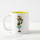 Tasse 2 Couleurs T-shirts et cadeaux Messy Cook (Gauche)