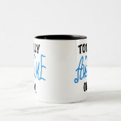 Tasse 2 Couleurs T-shirts et cadeaux Oma Blue totalement géniaux (Centre)