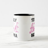 Tasse 2 Couleurs T-shirts et cadeaux roses totalement (Centre)