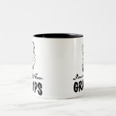 Tasse 2 Couleurs T-shirts et cadeaux souriants de nouveaux groupes (Centre)