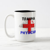 Tasse 2 Couleurs T-shirts et cadeaux uniques de médecin de (Gauche)