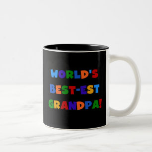 Tasse 2 Couleurs T-shirts lumineux de couleurs de grand-papa du