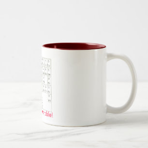 Tasse 2 Couleurs Table de katakanas