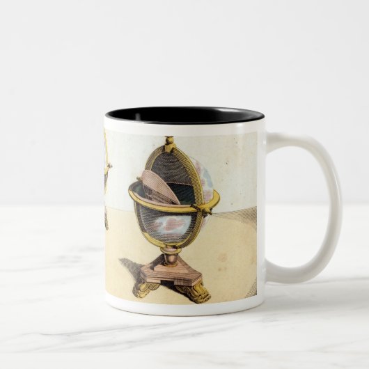 Tasse 2 Couleurs Tableau d'écriture de globe de Cabinett de Pitt (Droit)