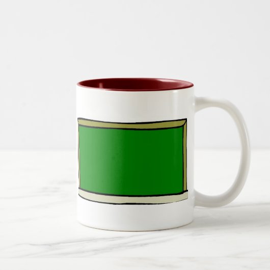 Tasse 2 Couleurs Tableau noir (Droit)