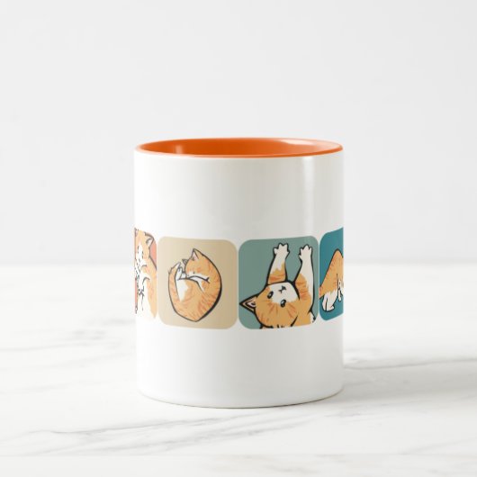 Tasse 2 Couleurs Tableaux (Centre)