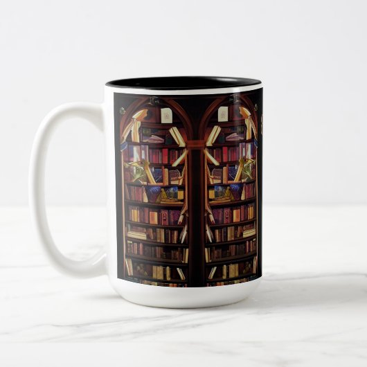Tasse 2 Couleurs Tablettes de livres (Gauche)