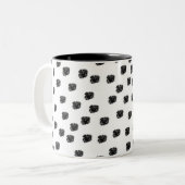 Tasse 2 Couleurs Taches dalmatiennes (Devant gauche)