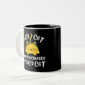 Tasse 2 Couleurs Taco Cat (Devant gauche)