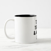 Tasse 2 Couleurs Tacos Tequila Et Akbash Chien Drôle (Gauche)