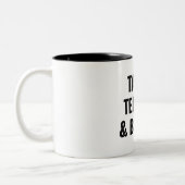 Tasse 2 Couleurs Tacos Tequila Et Beagle Drôle (Gauche)