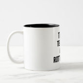 Tasse 2 Couleurs Tacos Tequila Et Rottweiler (Gauche)