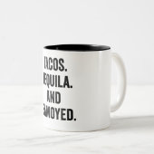 Tasse 2 Couleurs Tacos Tequila Et Samoyla (Devant droit)