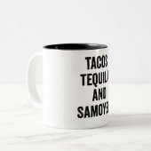 Tasse 2 Couleurs Tacos Tequila Et Samoyla (Devant gauche)
