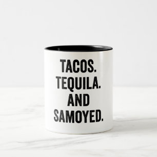 Tasse 2 Couleurs Tacos Tequila Et Samoyla