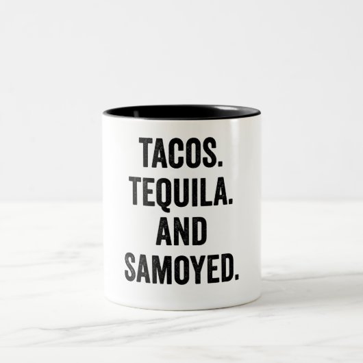Tasse 2 Couleurs Tacos Tequila Et Samoyla (Centre)