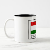 Tasse 2 Couleurs Tadjikistan (Gauche)